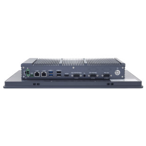 ARBOR SP-151C-1N305 15.6" Fanless Touch Computer with Alder Lake-N Core i3-N305, 2x 2.5 GbE LAN, 4 GB memory, variable I/O